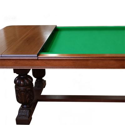 Table de billard en ardoise avec plateau de salle à manger